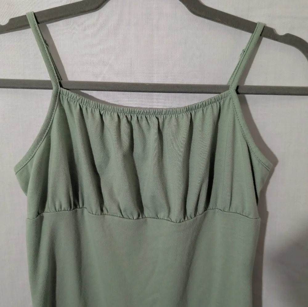 Green Spaghetti Strap Dress, Girls 11/12